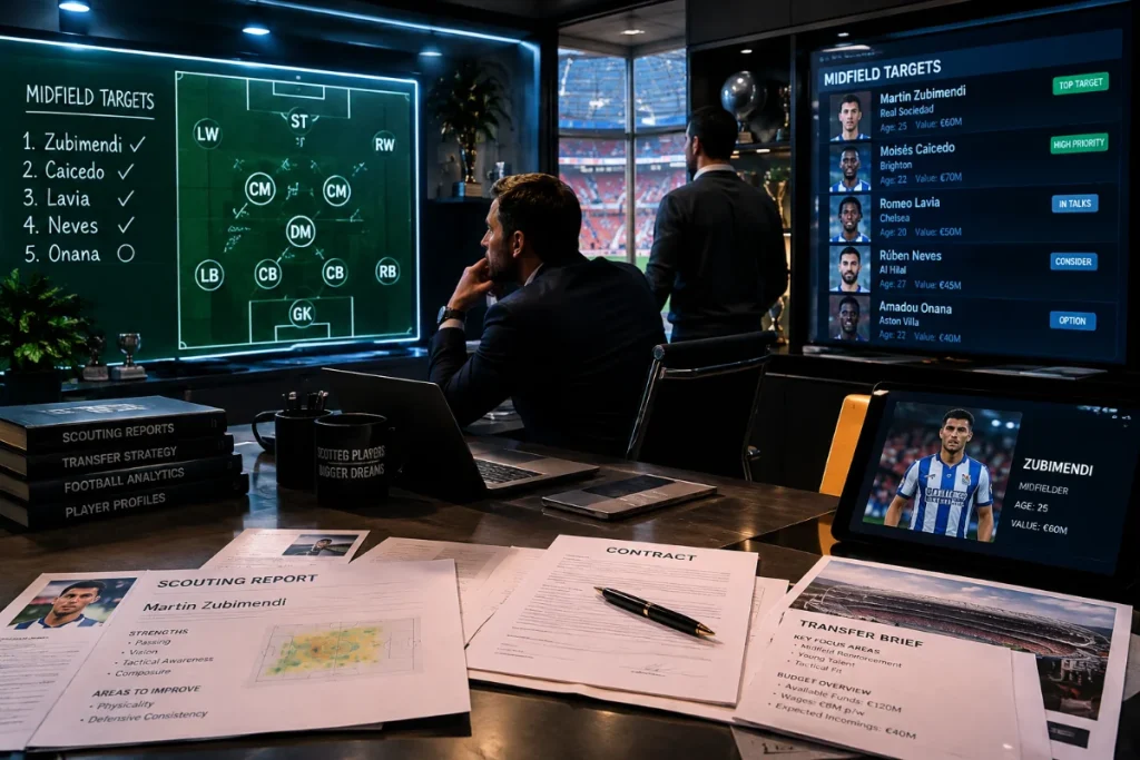 Fenerbahçe’nin Kış Planında Orta Saha Önceliği